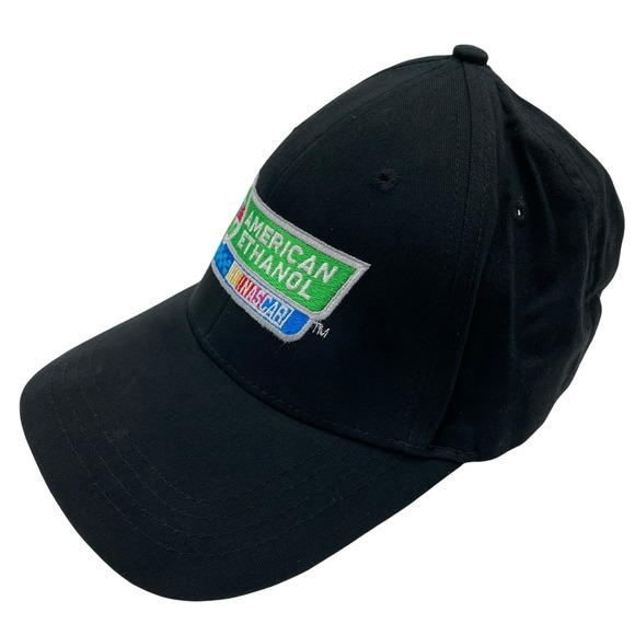 Cap America Mens Hat Black NASCAR‎ American Ethanol Fuel Racing Adjustable - Picture 2 of 7